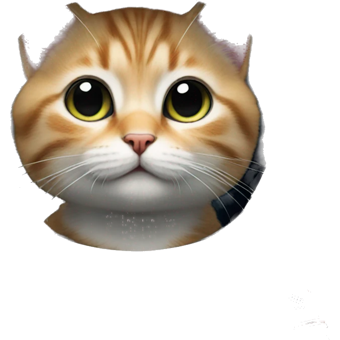 a kitty saying hi wearing a spacesuit on space emoji