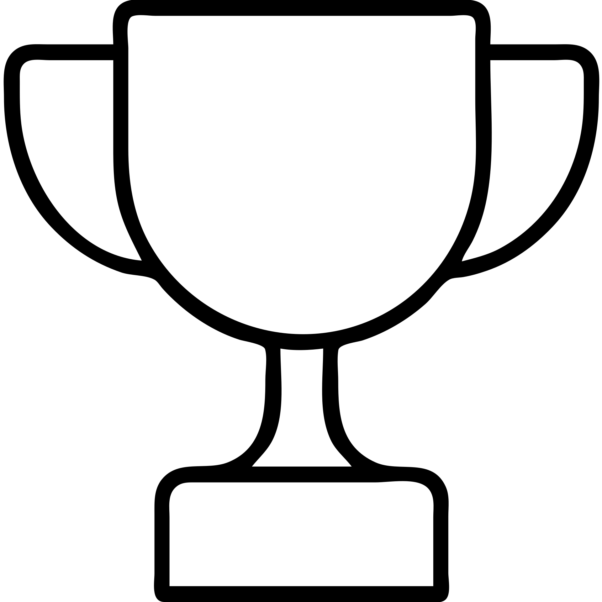 outlined trophy icon with no fill emoji