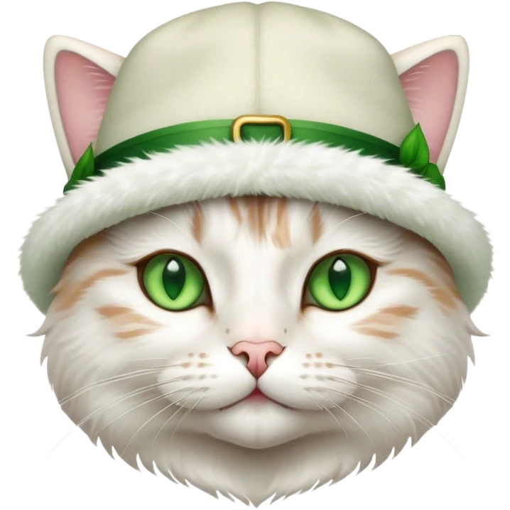 Cat wearing a hat  emoji