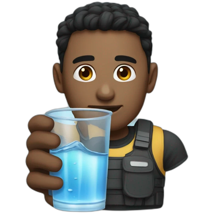 alon musk drink water emoji