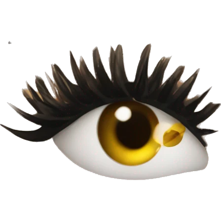 false lashes emoji