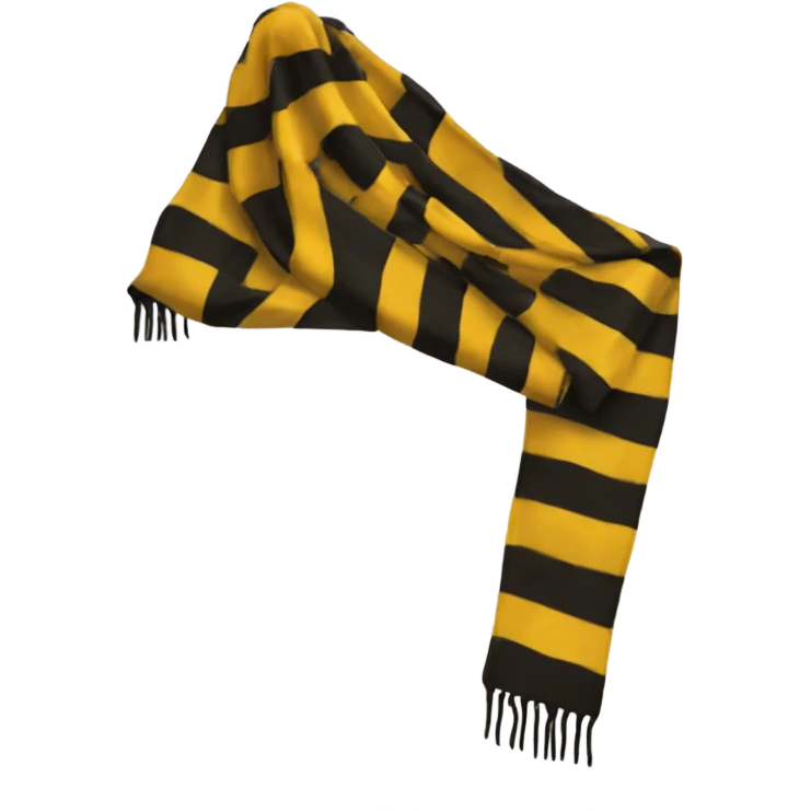 Harry Potter Hufflepuff scarf  emoji