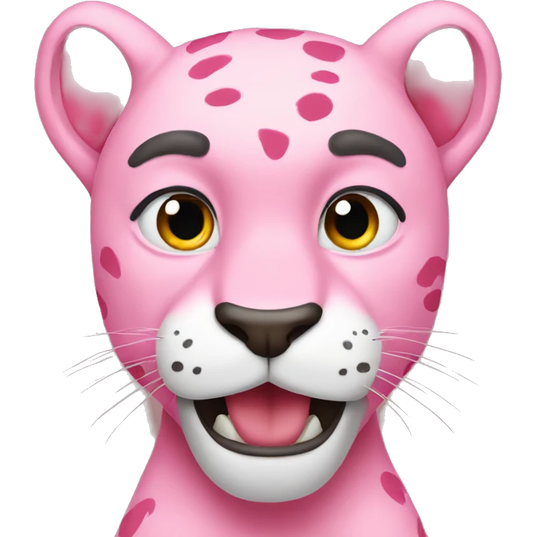 Pink panther emoji