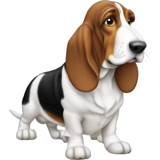 basset hound  emoji