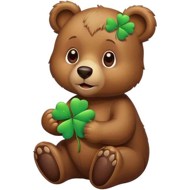 Lucky Bear emoji