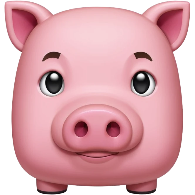 Minecraft pig emoji