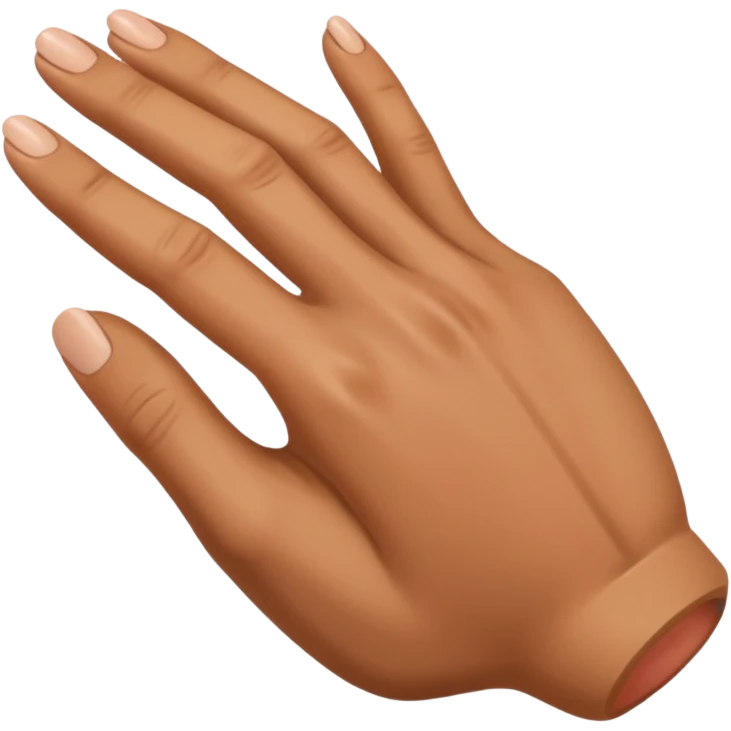 Emoji con una mano en el culo  emoji