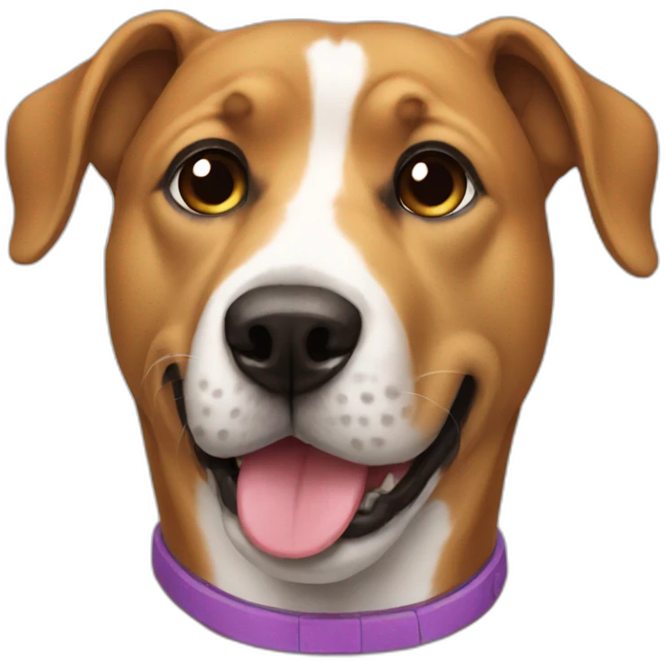 LGBT dog emoji