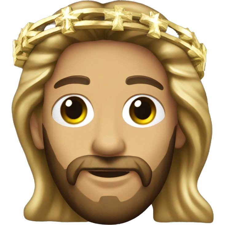 Jesus bling bling emoji