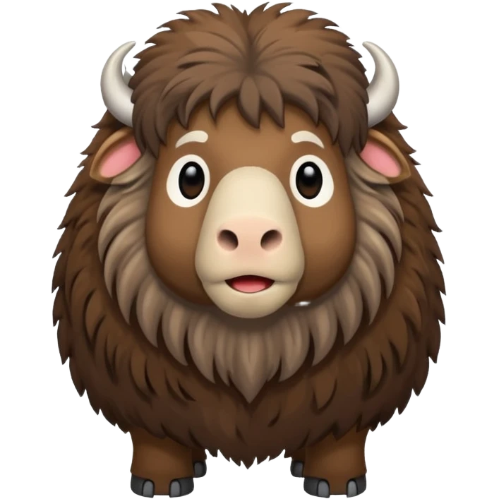 musk ox emoji