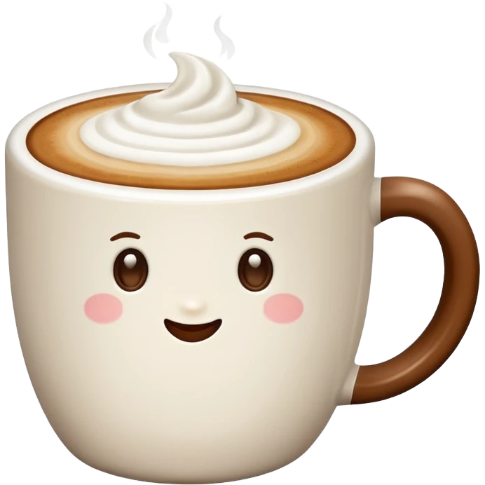 Cappuccino  mug emoji