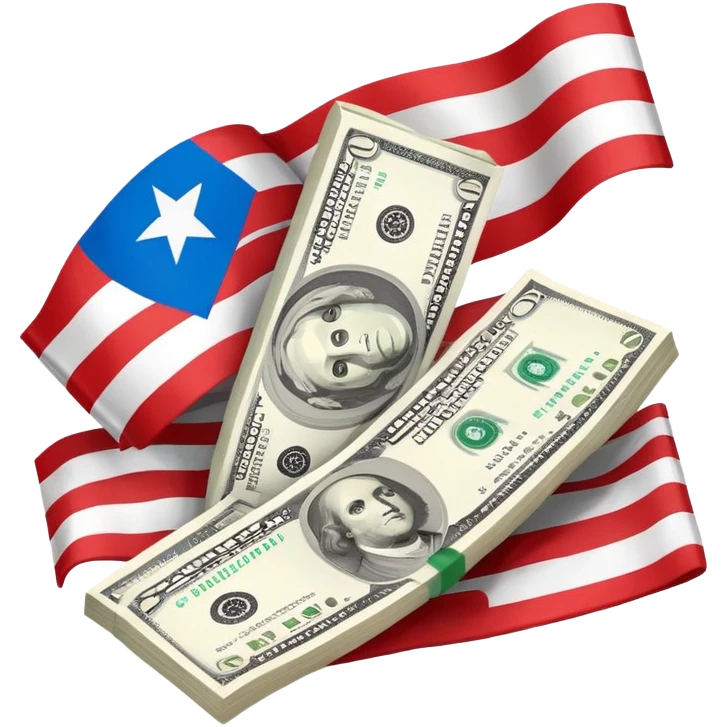 Make this “🤑” but the money signs are puerto rican flags. emoji