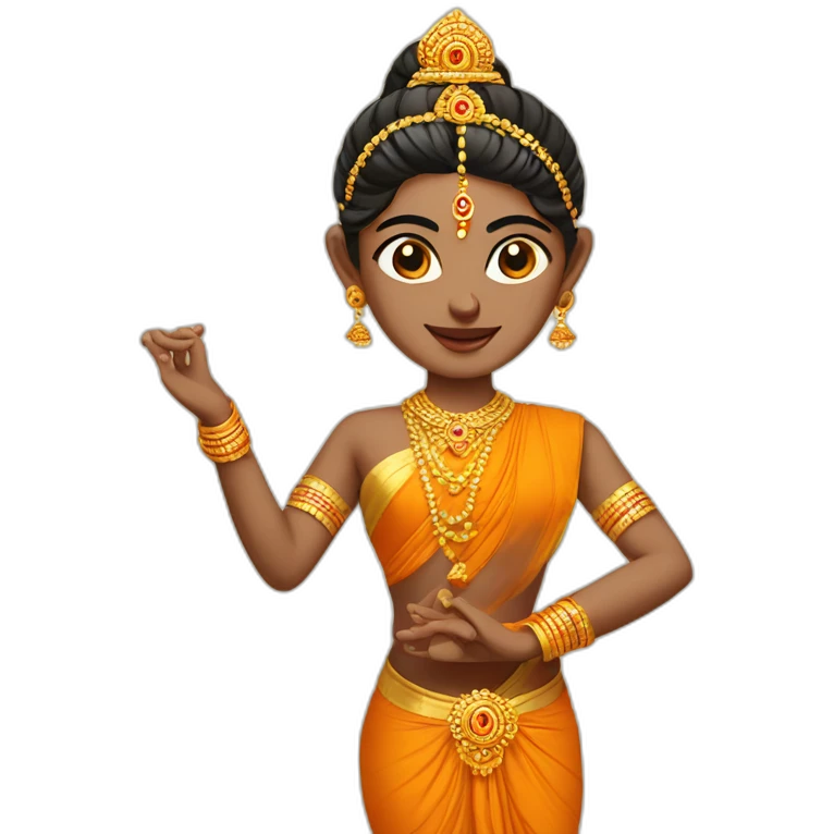 Bharathanatyam emoji