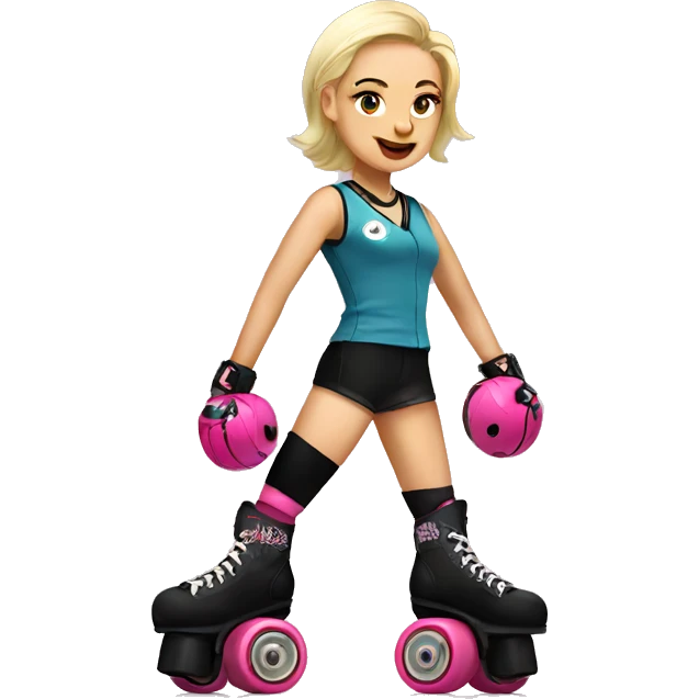 roller derby emoji