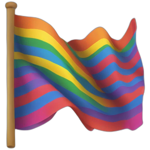 LGBTQ+ flag emoji