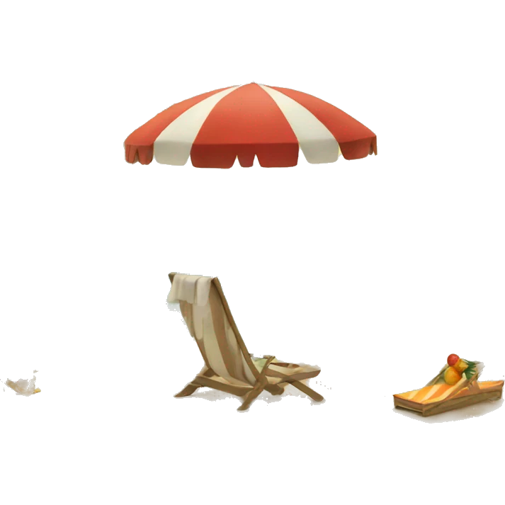 Cuban beach emoji