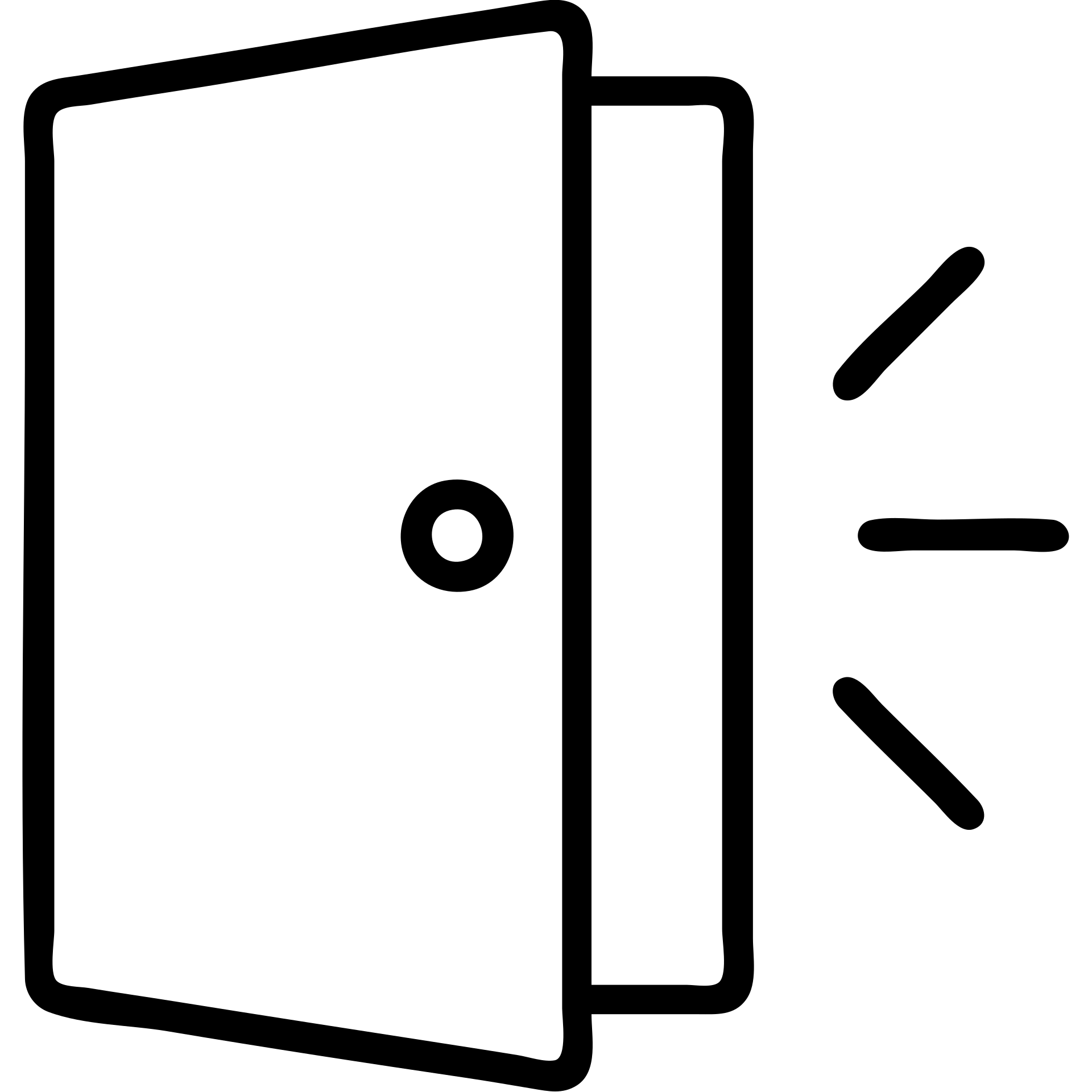 symbolic icon of a door opening to a bright future, minimal lines emoji