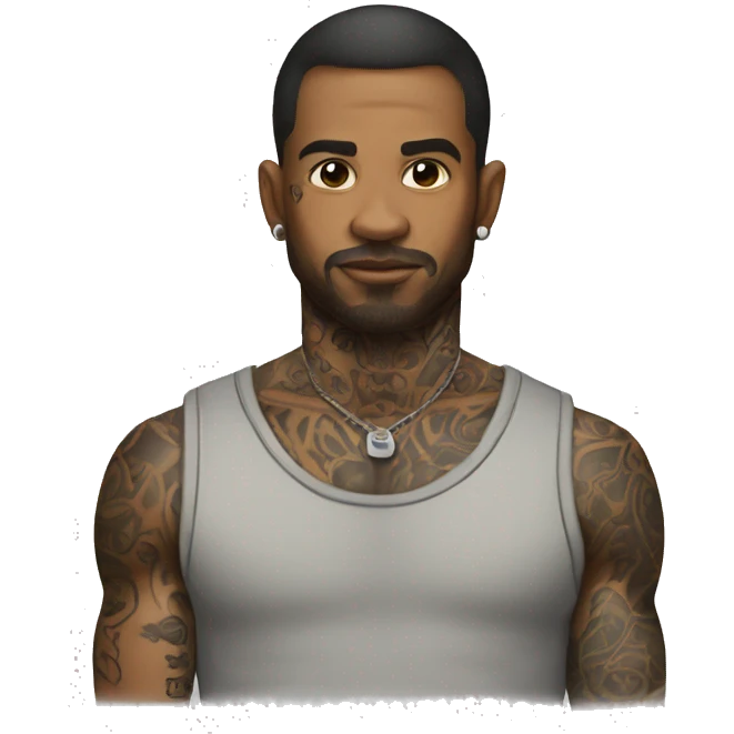convict in tattoos emoji