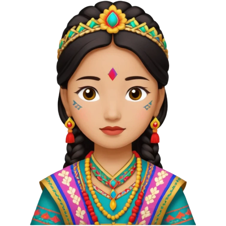 Gurung dress girl emoji