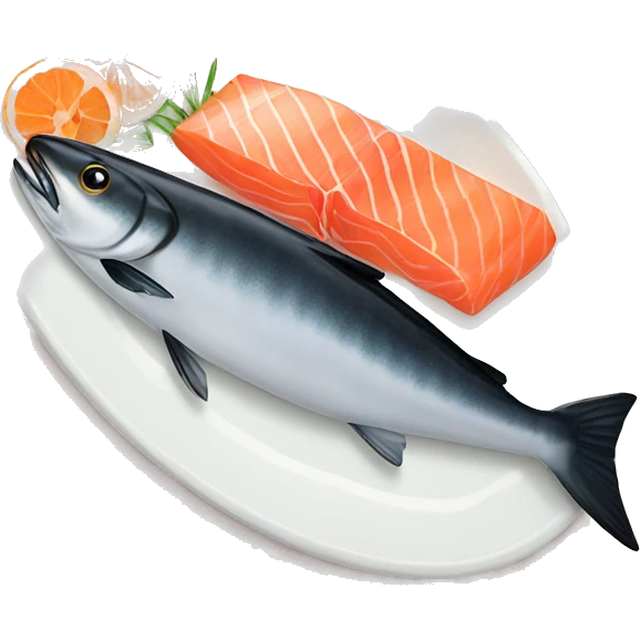 sashimi salmon  emoji