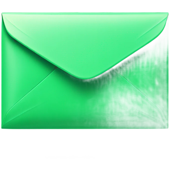email green emoji