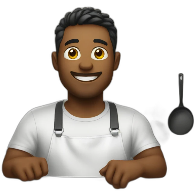 Bryan in the kitchen emoji