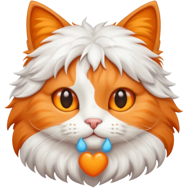 She is a cute cat emoji