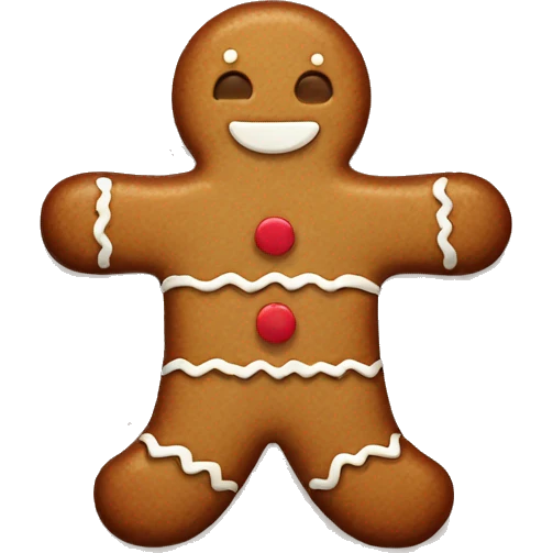 gingerbread  emoji