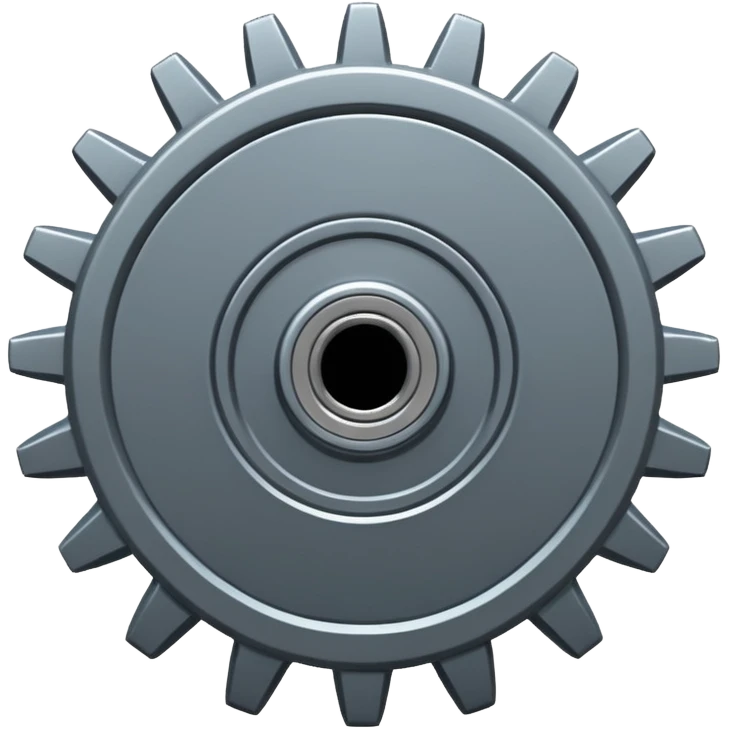 cogwheel emoji