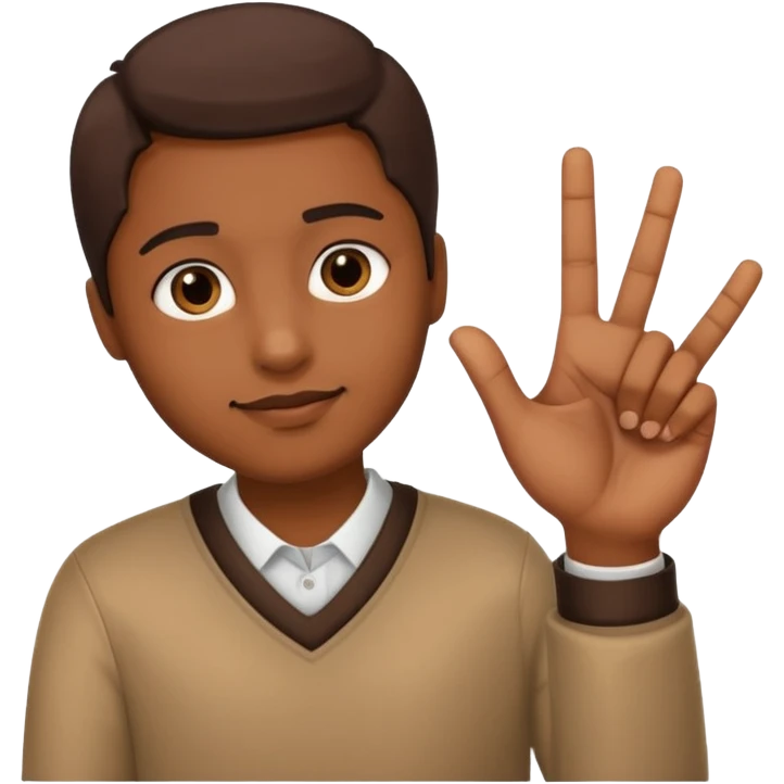 XO with fingera emoji