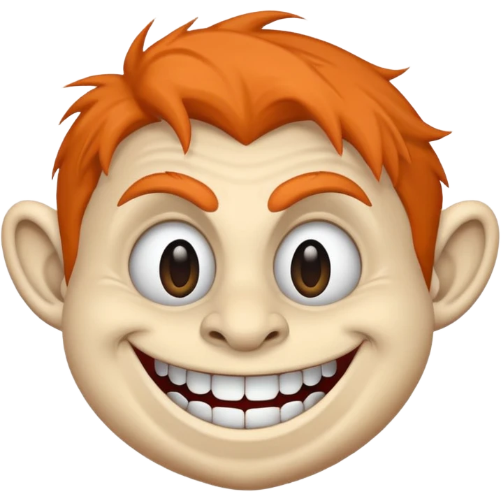 Troll face emoji