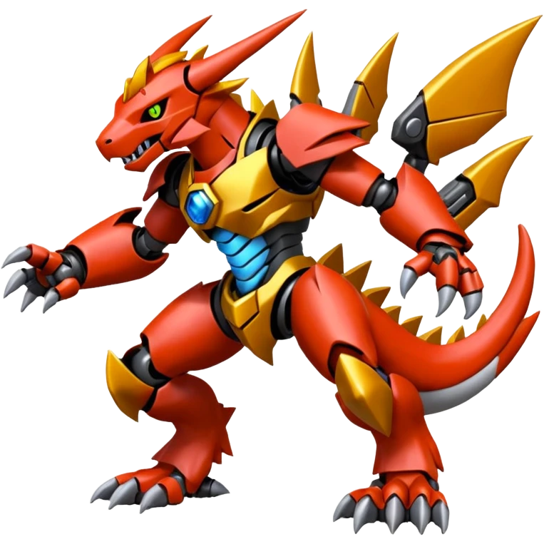 Guilmon-Wargreymon-Protogen-Pokémon-Digimon-Fakémon-fusion-hybrid-creature emoji