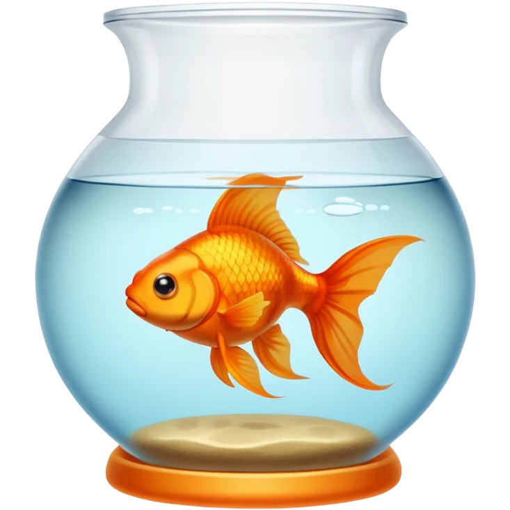 goldfish in a tank emoji