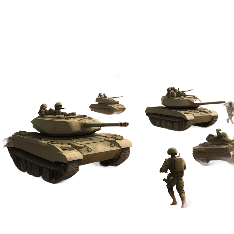 War scene emoji