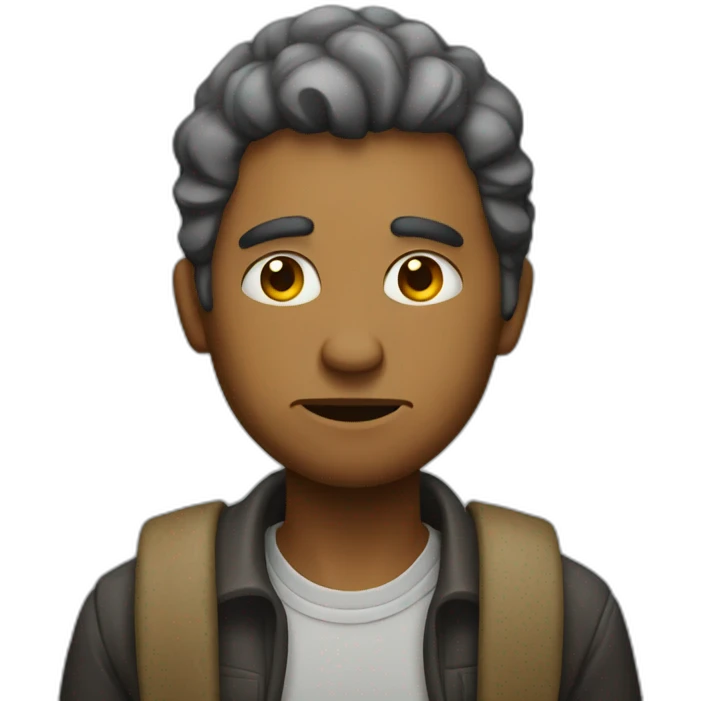 poor man with no money emoji