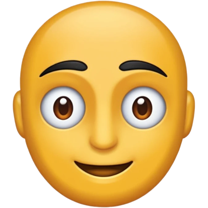 Ortası delik yamuk kare emoji