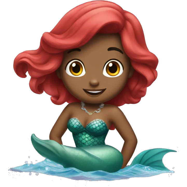 little mermaid emoji