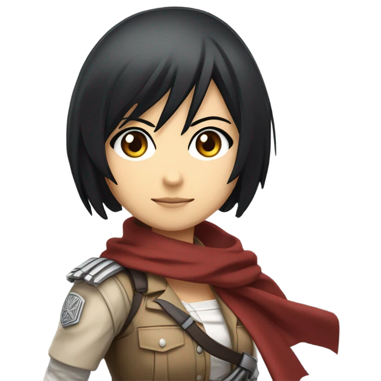 Mikasa Ackerman emoji