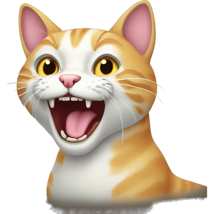 hissing cat emoji