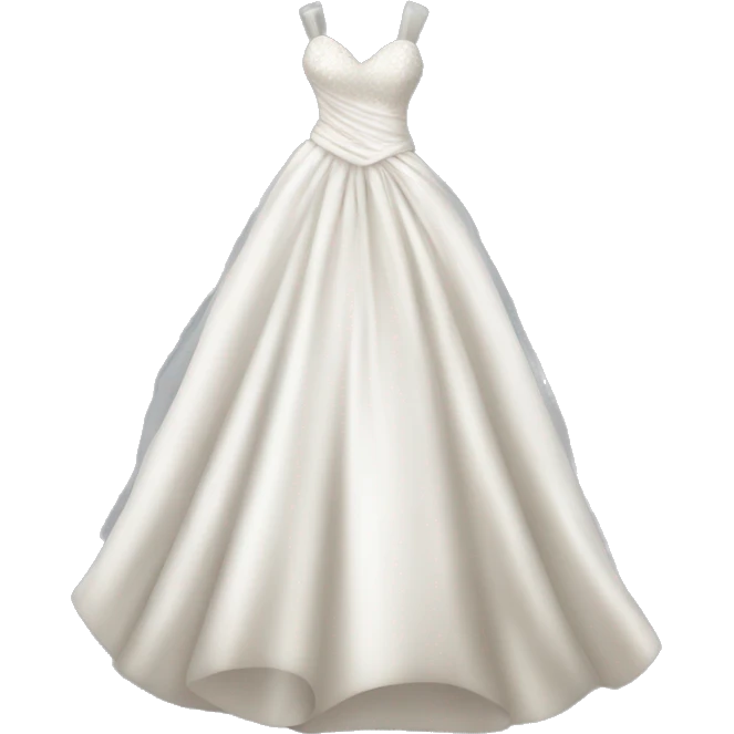Wedding gown emoji