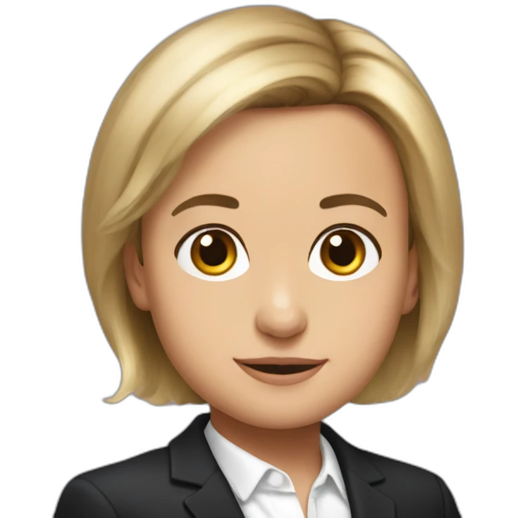 emmanuel macron as a girl emoji