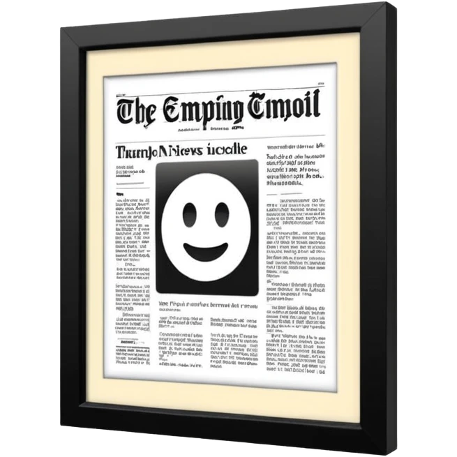 News article of government  emoji
