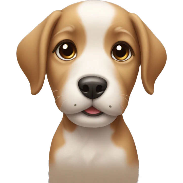 cute puppy emoji