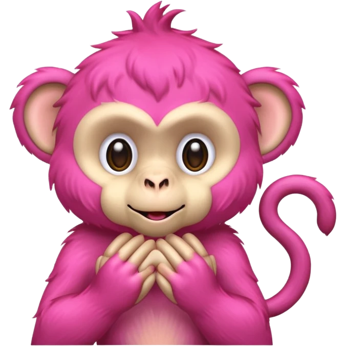 Moñito rosa emoji