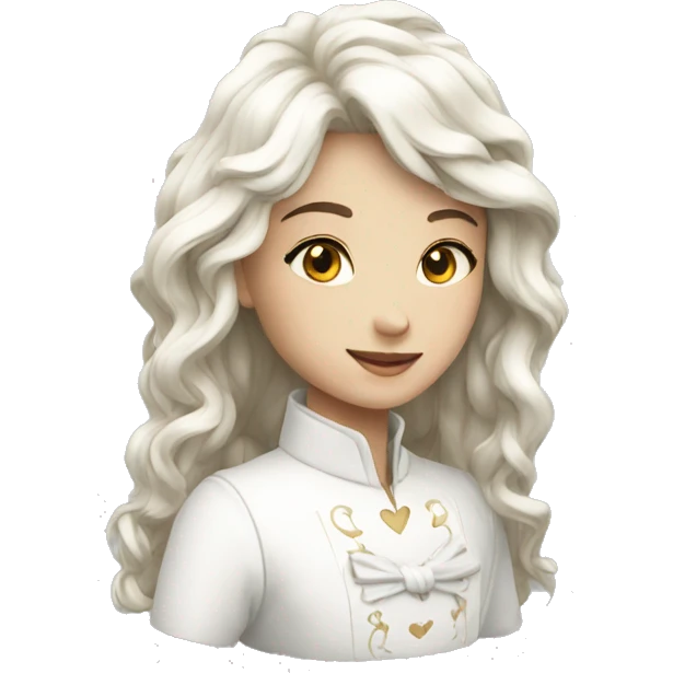 Coeur blanc emoji