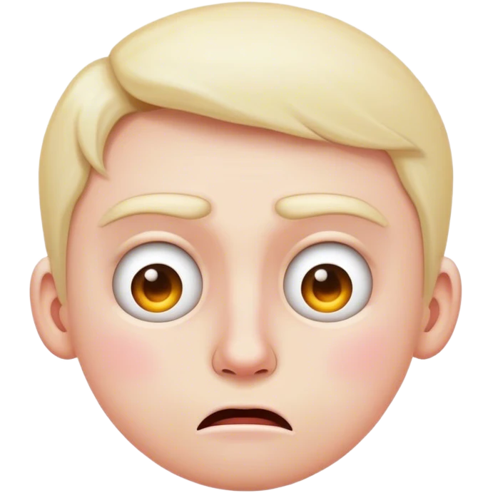 Unimpressed emoji face emoji