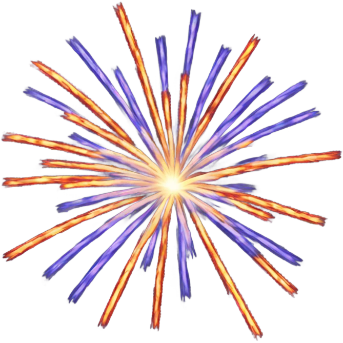 fireworks  emoji