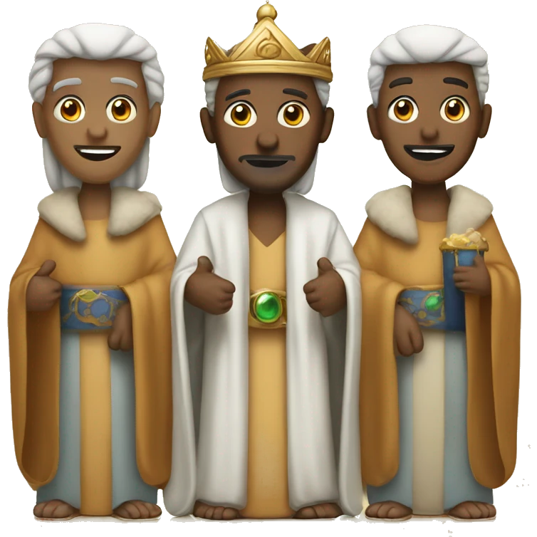 the three wise men emoji