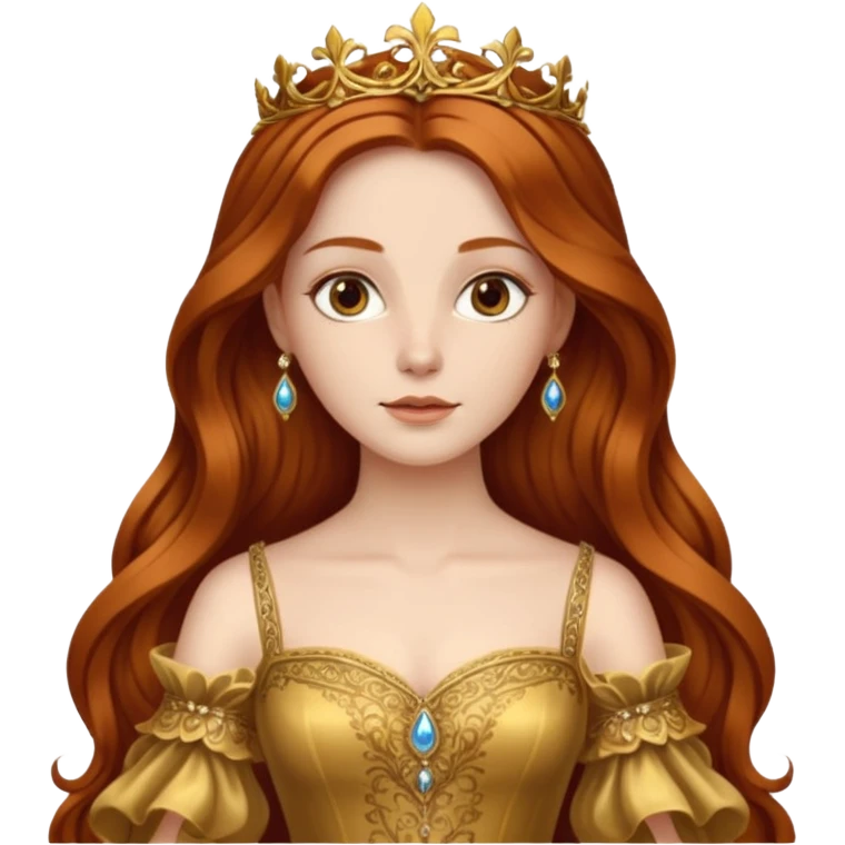 Renaissance lady emoji