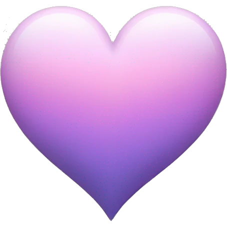 space in pastel pink and purple heart emoji